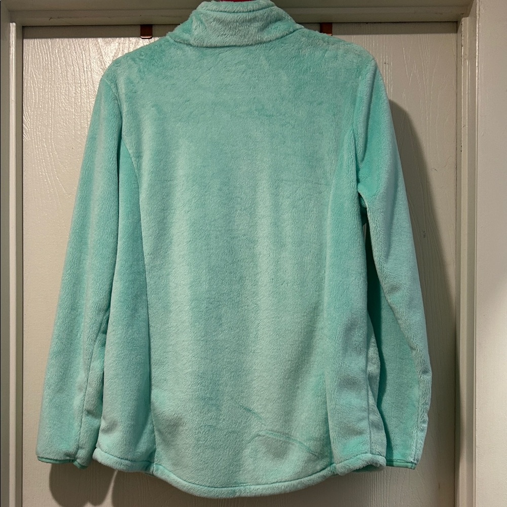 Mint Green Fleece Jacket - Picture 2 of 6